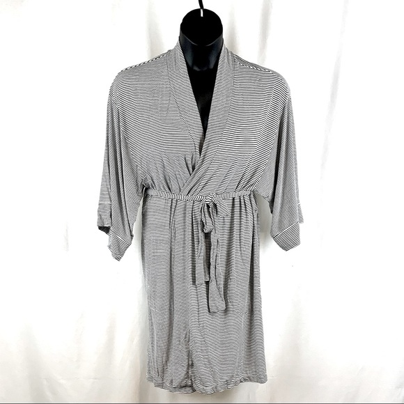 Alfani Other - Alfani Striped jersey Robe, Size L